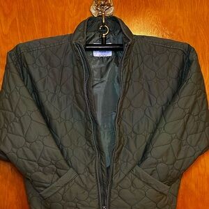 Youth/small adult OLD NAVY Quilted Jacket - Olive Green